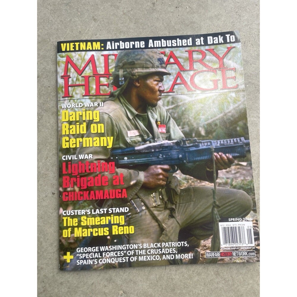 Military Heritage Spring 2026 Vietnam WWII Civil War NEW